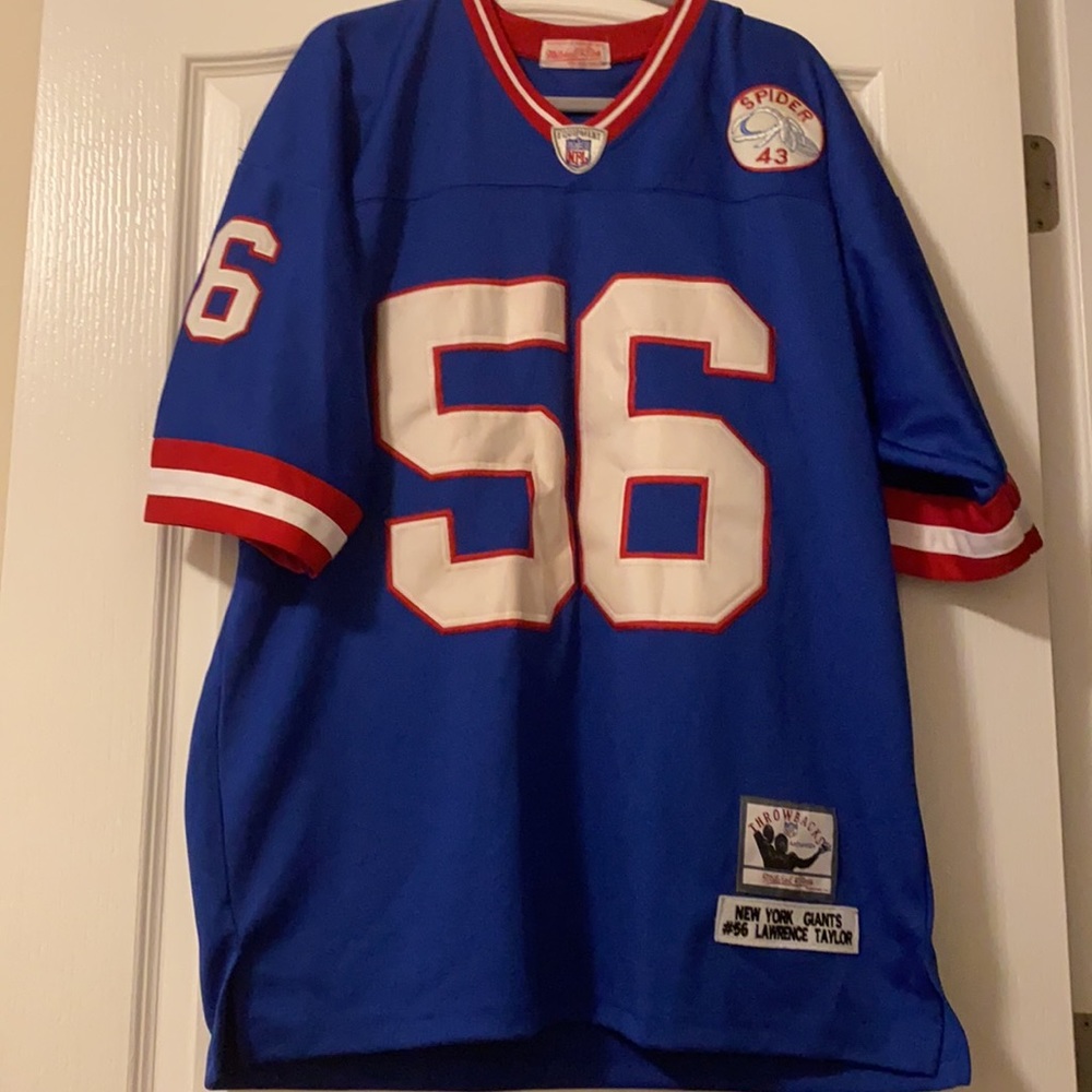 Lawrence Taylor Home Game NY Giants Jersey